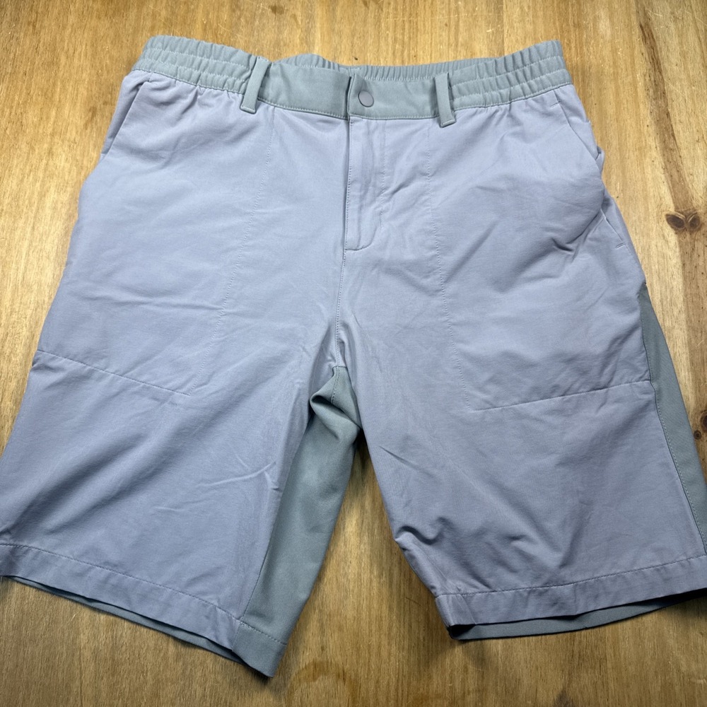 Adidas Go-To Hybrid Golf Shorts‎ Mens 32 Grey Three Elastic Waist Stretch